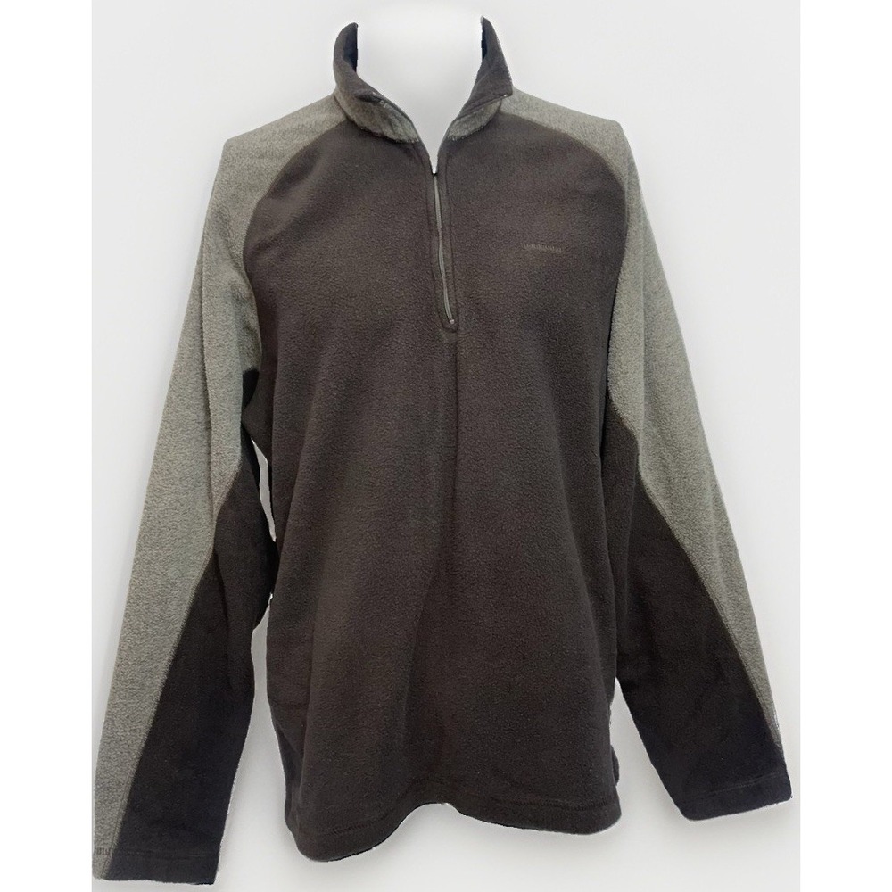 Vintage Patagonia El Cap 1/4 Zip Capilene Fleece Pullover Men's M Brown 2007 F7